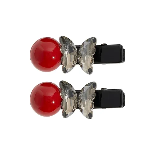 Lano Синтетические Кристальные Заколки для Волос Женские