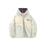 Экрю (в комплекте с клетчатым внутренним слоем, свитшот)