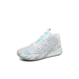 Белый светло-голубой