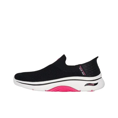 Skechers GO walk Arch Fit 2,0 Противоскользящая Поддержка Амортизация Обувь для ходьбы Женская Черная