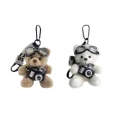 Милый блестящий фотооборудование медведь [1 пара]