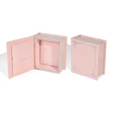 Европейская мини шкатулка для украшений [розовая]