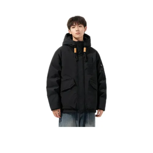 LH HOMME Черный Унисекс Пуховики