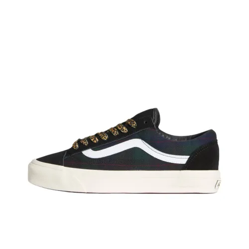 VANS Old Skool 36 Low Топ Скейтборд Кроссовки Унисекс Черный Белый