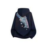 Темно-синий [Увеличенная плотность, улучшенная версия с флисовой подкладкой]