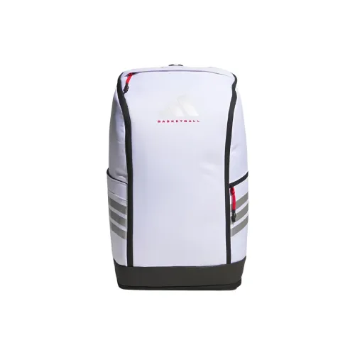 Adidas Переработанный полиэстер рюкзак стандартный унисекс белый и черный