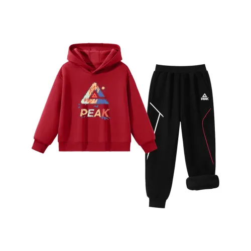 PEAK Красный PK Многоцветный Граффити Черный PK Logo White Силикон K Kids Повседневная спортивная одежда