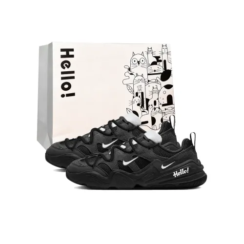 Nike Tech Hera Радужный Hello Амортизация Устойчивый к истиранию Дышащий Верх Низкие Повседневные Женские Кроссовки