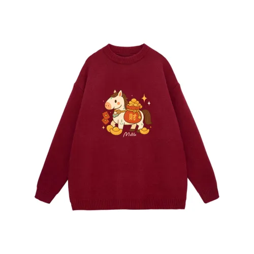 MDLILA Бургунди Унисекс Свитера
