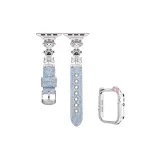 Starlight Cat - Светлый деним + Серебряный ромб чехол