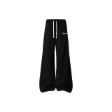 Черный с съемным тяжелым полотенцем и вышивкой