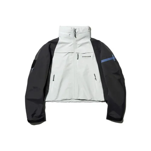 UPPERVOID Поход Дышащий Водонепроницаемый и Ветрозащитный Ветровка Женская