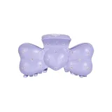 Пухлый заколка-коготь (фиолетовый)