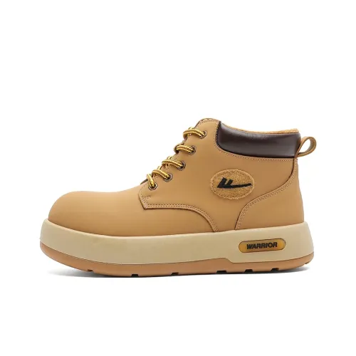 Warrior Термическая визуально увеличенная высота устойчивая к истиранию высокая обувь унисекс верблюжий цвет