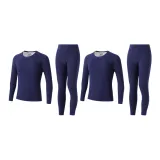 2 комплекта (мужской - темно-синий + темно-синий)