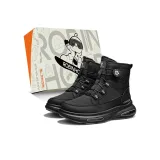 Черный с флисовой подкладкой