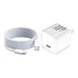 Реальная этикетка 30W-Белый лунный свет+[60W Dual C кабель-2м]