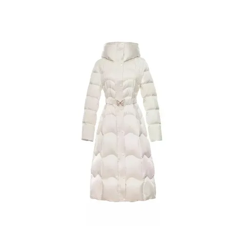 KORADIOR Светло-желтый Женские Пуховики