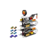 [Полицейское издание] Большое парковочное здание + 2 основных автомобиля + 6 сплава автомобилей