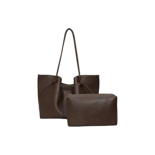 Worm's Home ПУ (полиуретан) Сумка через плечо Стандартная Женская Черная Кофейная