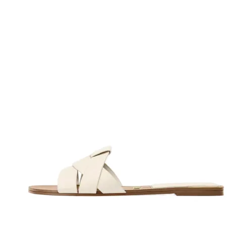 ZARA Шлепанцы Белые Женские