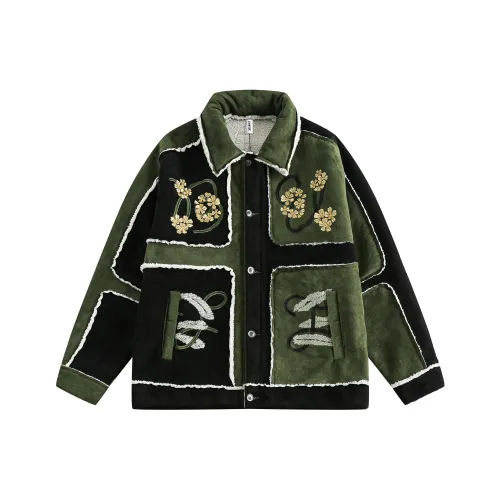 DOH STORE Бархатное пальто унисекс