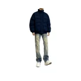 Темно-синий [Узкая версия, расклешенный, эластичный, улучшенный]