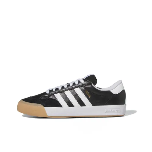 Adidas Originals Nora Slip-Resistant Abrasion-Resistant Low Top Skateboard Shoes Unisex Черный Белый