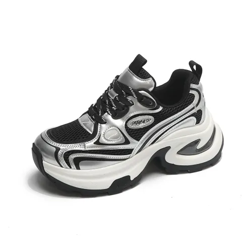 SHIWUXIANG Городской Шик Стиль массивные кроссовки женские