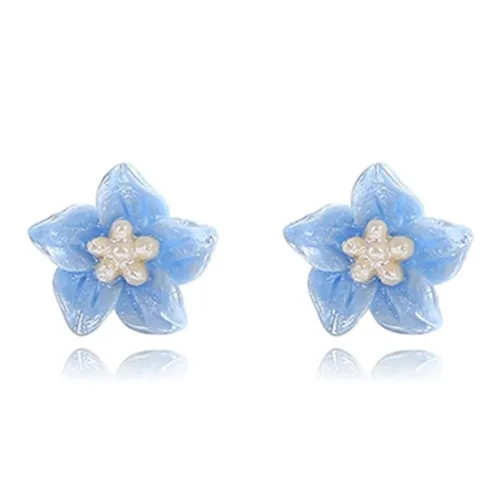 Серьги JianKai с серебряным покрытием женские