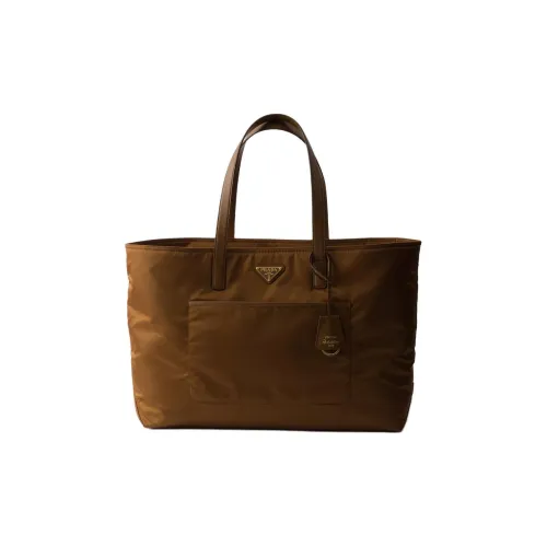 PRADA RE Edition 1978 Полиамид Сумка Большая Женская Коньячного Цвета