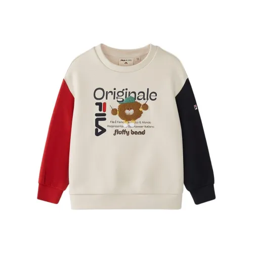 FILA KIDS x SEUNGYOUN Kim Свитшот Fw25 Детский Возраст 3-7 лет