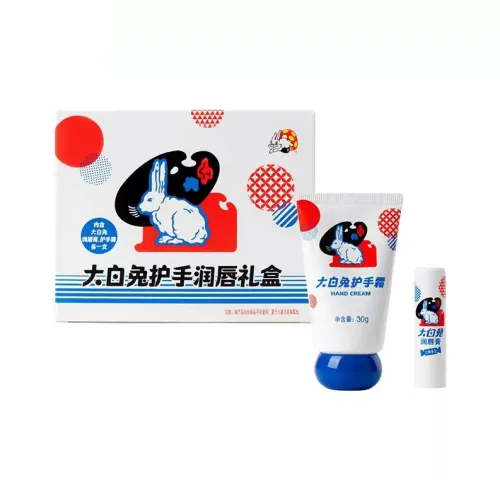 WHITE RABBIT Увлажняющий крем для рук и губ портативный и практичный с эффектом увлажнения