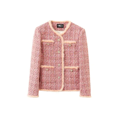 IWZI Розовое Женское Пальто