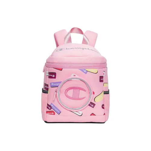 Champion Kids Ткань Рюкзак Маленький Детский Розовый Красный