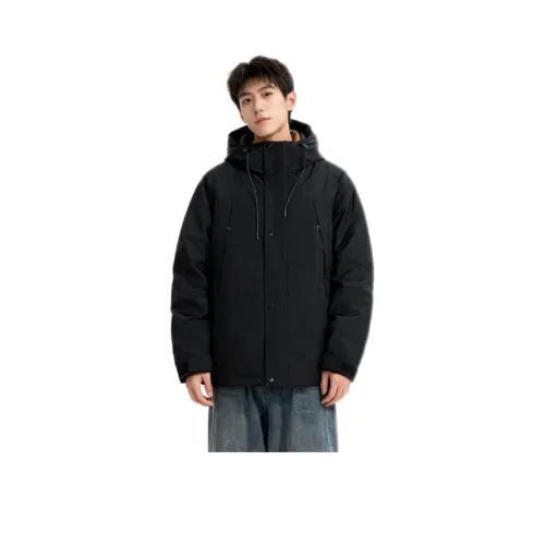 LH HOMME Черный Унисекс Пуховики