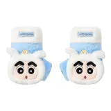 Карандашный Шин-Чан, плюшевый, синий, с откидной крышкой, перчатка