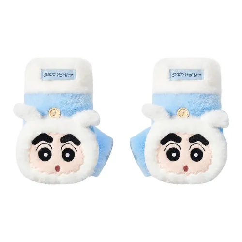 Crayon Shinchan Полиэстеровые трикотажные перчатки унисекс