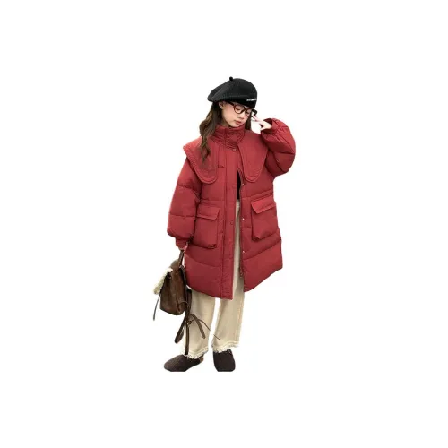 MADALLO Peter Pan Воротник Длинный Хлопковый пуховик Kids Утеплённая куртка