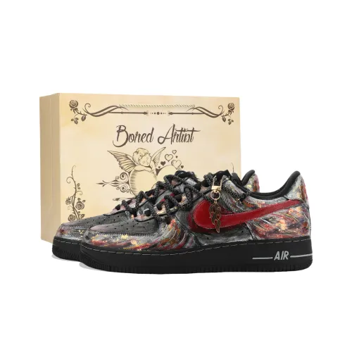 Nike Air Force 1 JIANG Jin Yue Warrior Ares Устойчивые к истиранию Низкие Кроссовки для скейтбординга Унисекс