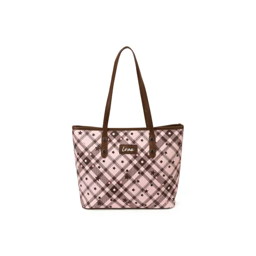 CREAM BEAR ПУ (полиуретан) Сумка-тоут Сумка через плечо Женская Розовая