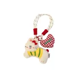 Милый, полосы, кролик, кукла, украшение