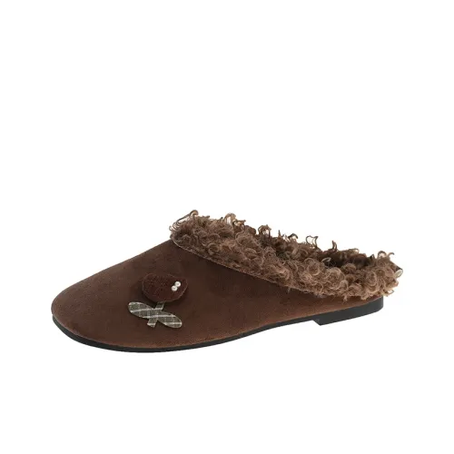 Puppytown Резиновая подошва устойчивая к истиранию домашние тапочки для женщин