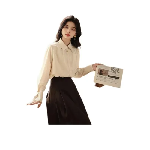 TENNE GIRL Кремовый Абрикос Женская Трикотажная Одежда