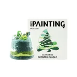 Песочный, рисование, свеча, полный комплект (остров, зеленый, грейпфрут)