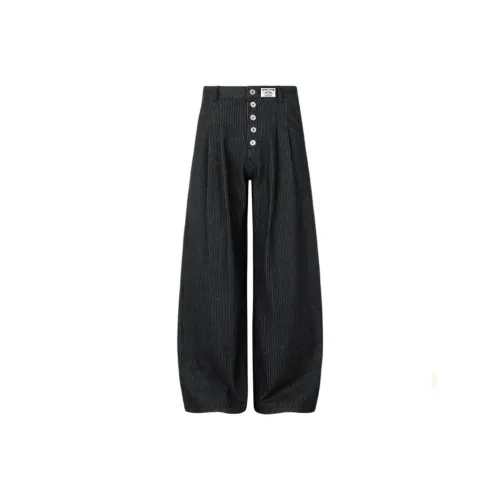 W7H1 Черный Унисекс Джинсы