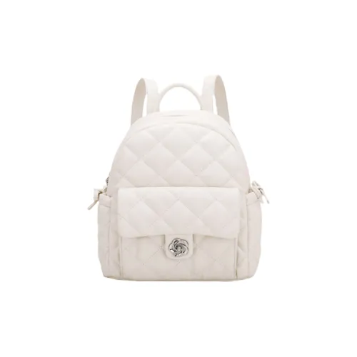 BEGOOER Микрофибра Синтетическая Кожа Рюкзак Стандартный Женский Белый