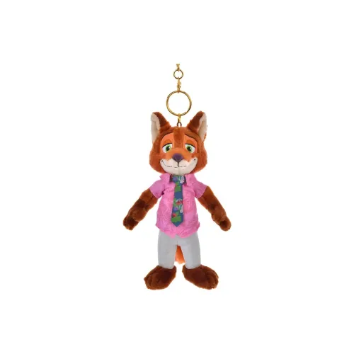 Disney Store Zootopia 2 Collection Джуди Ник Боберт Ли Баобao Гэри Брелок Плюшевый Подвеска 21 см Длина Тела