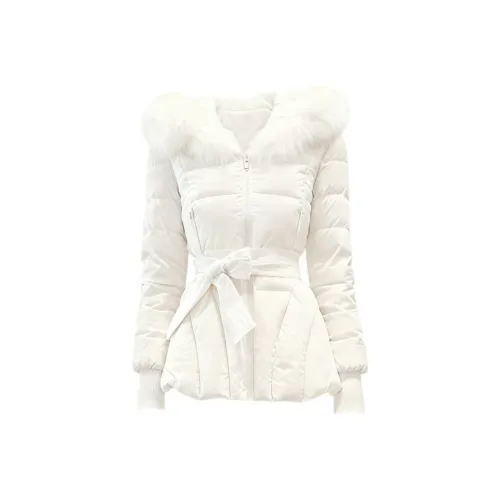 Aghr Экрю Женские Пуховики