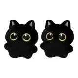 Уголь Шар Котенок Украшение [1 пара]